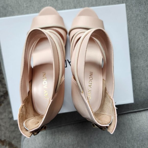 Jay Adoni "Calla" gladiator heels | NWB | Sz 8.5 - Picture 6 of 9